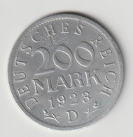 DEUTSCHES REICH 1923 D: 200 Mark, KM 35 - 200 & 500 Mark