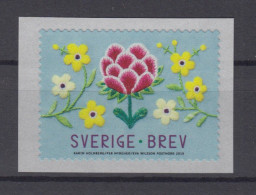 Sweden 2019 - Flowers MNH ** - Nuevos
