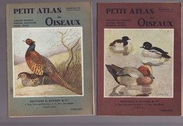 PETIT ATLAS DES OISEAUX 4 Tomes éditions BOUBEE 1942 - Animaux