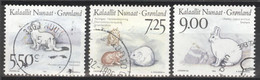 Grönland 249/51 O - Oblitérés