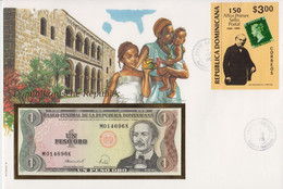 Banknotenbrief, DOMINIKANISCHE REPUBLIK , BANKFRISCH - Dominicana