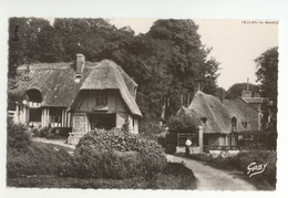 76/ CPSM - Veules Les Roses - Chaumières Normandes - Veules Les Roses