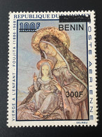 Benin 2008 - 2009 Mi. 1559 Surchargé Overprint Vierge à L'enfant Foujita Tableau Art Kunst Religion - Bénin – Dahomey (1960-...)