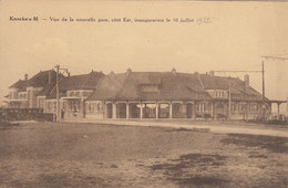 Knokke   Vue De La Nouvelle Gare, Côté Est, Inauguration Le 10 Juillet 1932  STATION GARE - Knokke