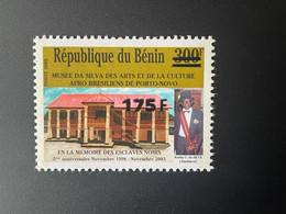 Benin 2005 - 2006 Mi. 1397 Surchargé Overprint Musée Da Silva Des Arts Culture Afro Brésiliens Porto-Novo Esclaves Noirs - Benin – Dahomey (1960-...)