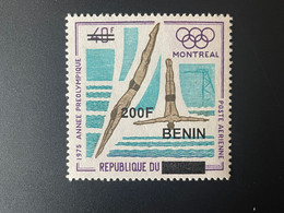 Benin 2008 - 2009 Mi. 1522 Surchargé Overprint Olympic Games Jeux Olympiques 1975 1976 Montréal Canada Olympia - Benin - Dahomey (1960-...)