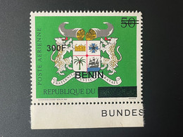 Benin 2008 - 2009 Mi. 1544 Surchargé Overprint Armoiries Coat Of Arm Wappen Poste Aérienne - Benin – Dahomey (1960-...)