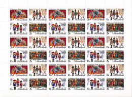 RUSSIA 1992 Mi 269-272Zd NUTCRACKER BALLET MINT FULL SHEET ** - Full Sheets