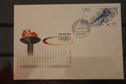 Deutschland 2002; Sonderumschlag "Olympische Winterspiele"; USo24, Gebraucht, EST - Private Postcards - Mint