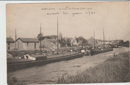 Péniches à Mortagne Du Nord (59 - Nord) Le Canal De L'Escaut - Arken