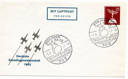 54833 - Berlin - 1962 - 25Pfg Bauten PGALpUmschl "Deutsche Kunstflugmeisterschaft 1962" M SoStpl BOEBLINGEN - ... - Other & Unclassified