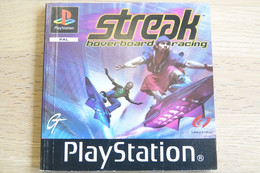 SONY PLAYSTATION ONE PS1 : MANUAL : STREAK HOVERBOARD RACING - PAL - Littérature & Notices