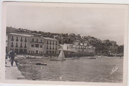 Carte Photo - Banyuls-sur-Mer - Le Grand Hôtel - La Plage Du Fontaulé - 1966 - Banyuls Sur Mer