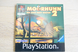 SONY PLAYSTATION ONE PS1 : MANUAL : MOORHUHN DIE JAGD GEHT WEITER 2 - PAL - Literature & Instructions