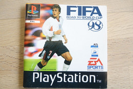 SONY PLAYSTATION ONE PS1 : MANUAL : FIFA 1998 - PAL - Literatura E Instrucciones