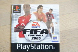 SONY PLAYSTATION ONE PS1 : MANUAL : FIFA 2005 - PAL - Letteratura E Istruzioni