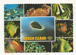 Cp, AUSTRALIE, Great Barrier Reef , HERON ISLAND ,multivues ,voyagée - Great Barrier Reef