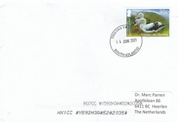 Tristan Da Cunha 2021 Tristan Albatross Diomedea Dabbenena Cover - Albatrosse & Sturmvögel