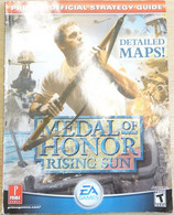 SONY PLAYSTATION STRATEGY GAME GUIDE : MEDAL OF HONOR RISING SUN - 2003 PRIMA GAMES - Literature & Instructions