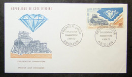 Ivory Coast - FDC 1972 Minerals Diamond - Minerals