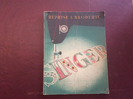 Reprise / Broderie Singer . Années 50 - Point De Croix