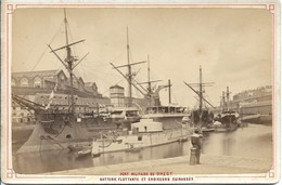 Brest Port Militaire Batterie Flottante Et Croiseurs Cuirassés - Boats