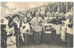 36   PELLEVOISIN   S. G  MONSEIGNEUR  L' ARCHEVEQUE AU RETOUR DE LA PROCESSION DANS LE PARC DE L' ERMITAGE - Andere & Zonder Classificatie