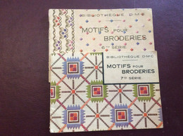 Lot Motifs Pour Broderies 6 / 7 Eme  Série  . DMC . Cachet Dalat Indochine - Cross Stitch