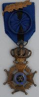 CROIX D'OFFICIER De LEOPOLD II, PALME - Sonstige & Ohne Zuordnung