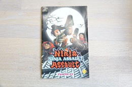 SONY PLAYSTATION TWO 2 PS2 : MANUAL : NINJA ASSAULT - Littérature & Notices