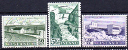 Islande: Yvert N° 262-264-268 - Usados