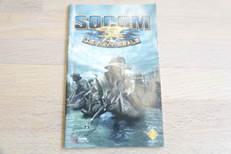 SONY PLAYSTATION TWO 2 PS2 : MANUAL : SOCOM US NAVY SEALS - Literature & Instructions