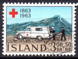 Islande: Yvert N° 330; Croix Rouge - Gebruikt