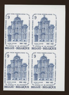 1986. Bloc De 4 Du 2229 **.  Academie Royale GENT   Tirage 75 Blocs De 4 Seulement - 1981-2000