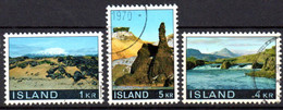 Islande: Yvert N° 387/389 - Used Stamps