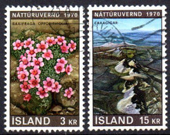 Islande: Yvert N° 400/401 - Usati