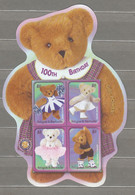 ANTIGUA BARBUDA 2002 MNH (**) Teddy Bear Sheet #34233 - Poppen