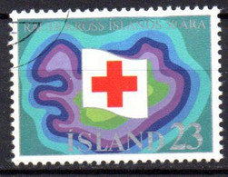 Islande: Yvert N° 462, Croix Rouge - Usati