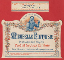 Etiquette De Mirabelle Fantaisie  Distillerie  René Sirace à Fougerolles - Alcoholen & Sterke Drank