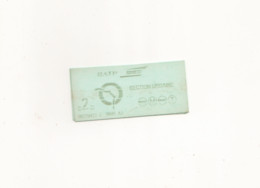Ticket De Metro RATP - Unclassified