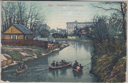 Lettland Baltikum - Riga Polytechn. Laboratorium Farb. AK Gelaufen 1912 Latvia - Latvia