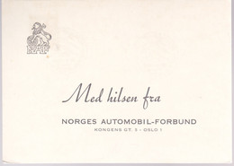 Noorwegen 1965, North Sea Fair, Haugesund, NAF The Norwegian Automobile Association - Lettres & Documents
