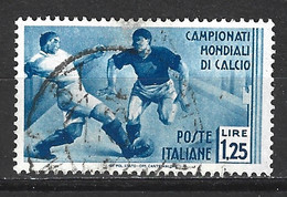 ITALIE. N°342 Oblitéré De 1934. Coupe Du Monde. - 1934 – Italia