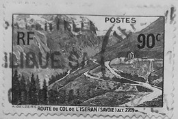 France - Route Du Col De L'Iseran- Savoie - Oblitérés