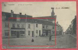 Tervueren - Tervuren Belgique Belgien : Un Coin De La Grand'Place - Commerces / Feldpost Guerre 1914-18 - Tervuren