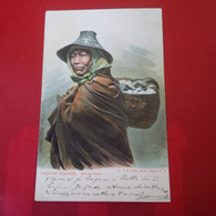 INDIAN SQUAW SELLING CLAMS - Indianer