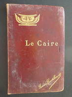 Début 1900 Le Caire Rare Pochette Cuir 20 Cartes Photos Animées Photographe Célèbre Gervais Courtellemont - Cairo