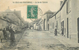 LA CELLE Sous CHANTEMERLE ( 51 ) Rue Des Tuilleries - Other & Unclassified