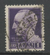 Italie - Italy - Italien 1945 Y&T N°473 - Michel N°677 (o) - 1l Jules César - Used