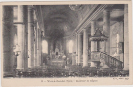 Vieux Condé  Intérieur De L'Eglise - Vieux Conde